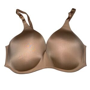 Vanishing 360 Wireless Bra 38DD Beige Smooth T-shirt Full Coverage Everyday
